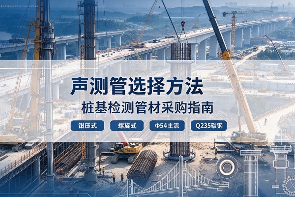 月湖声测管选型标准